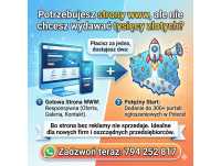 HIT: Strona WWW + Reklama w 300 miejscach! | Dodawanie ogłoszeń | Tanie strony www